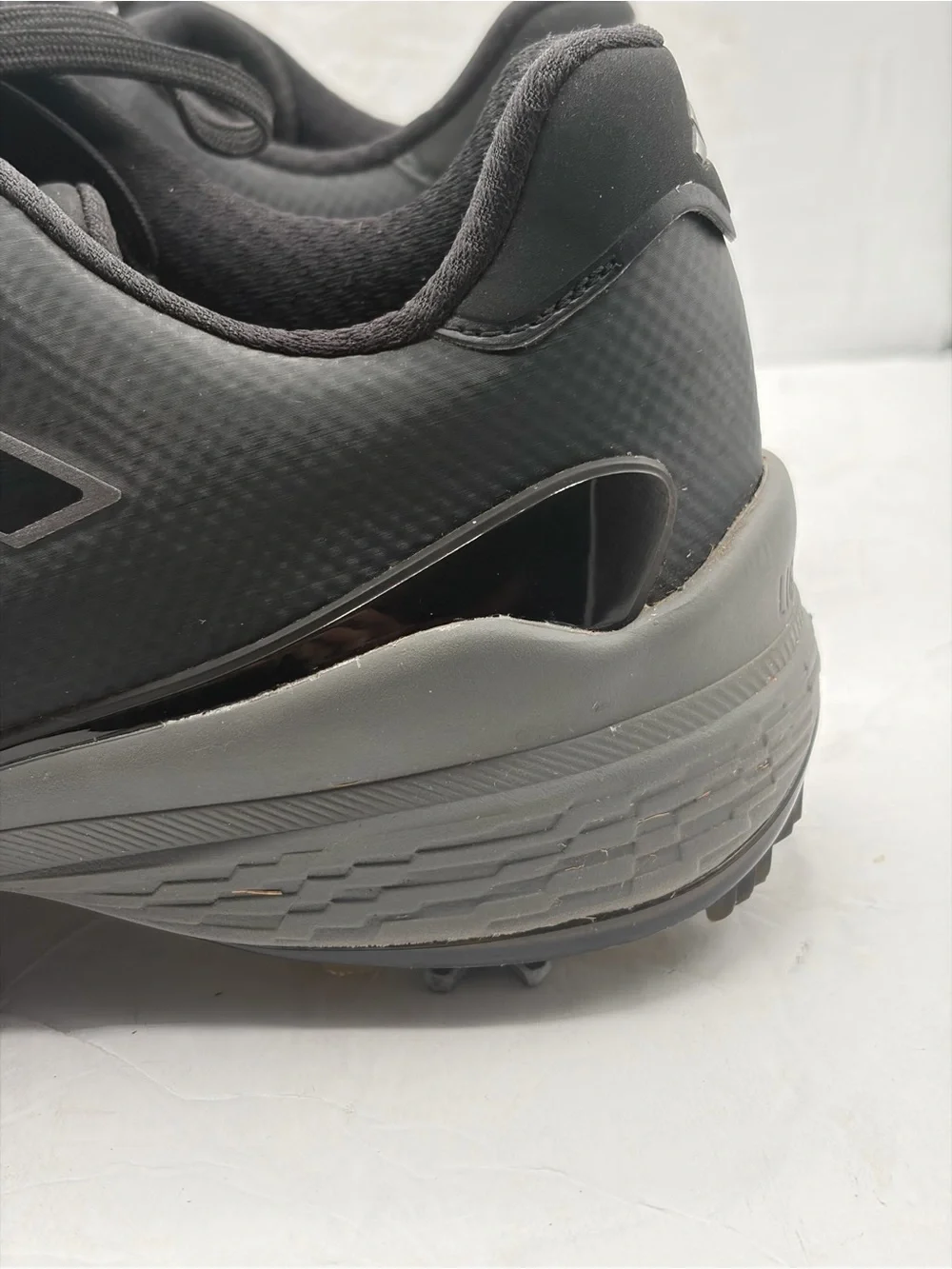 Adidas ZG23 Mens Pro Golf Shoes Cleats Spikes, Black Gray Size 10
